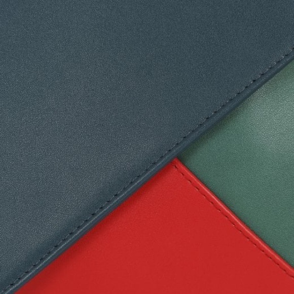 Envelope Style Crossbody Color Block Clutch Bag - Picture 8 of 11